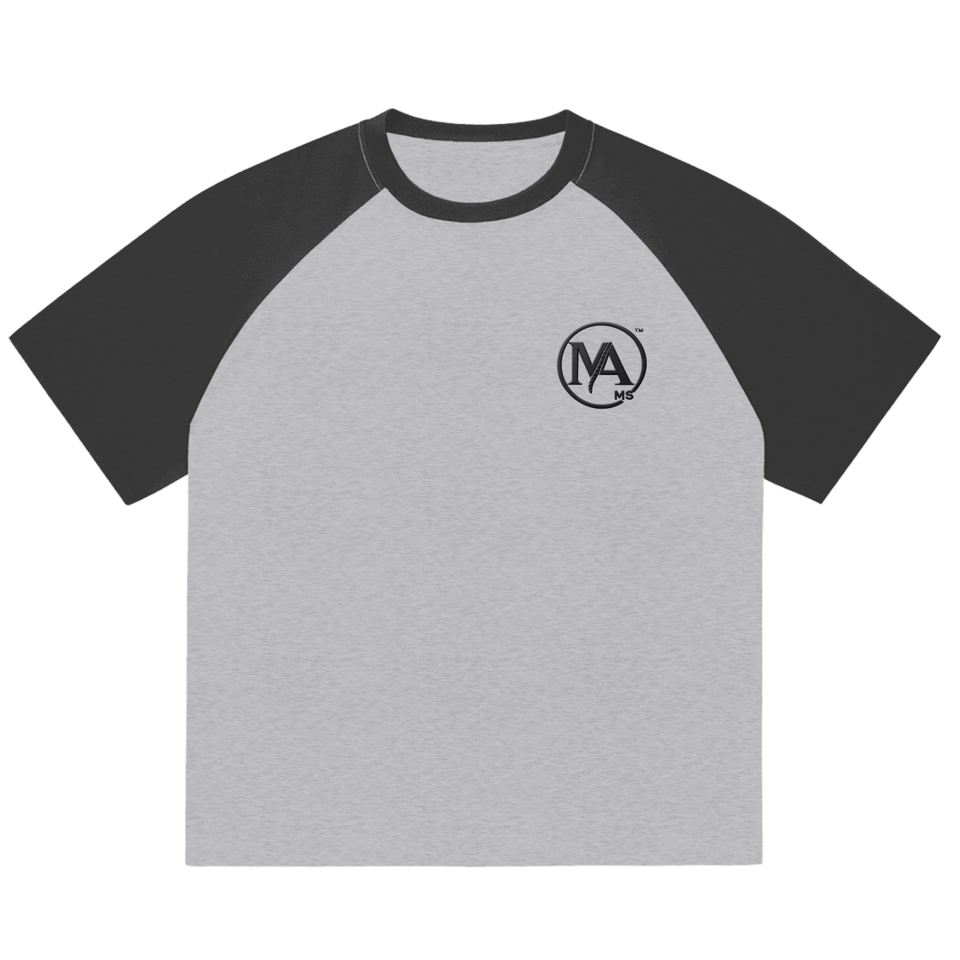 Color-Blocked Raglan Sleeve T-Shirt