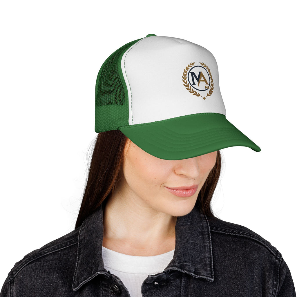 Unisex Cyber Wings Trucker Cap – Retro Snapback Mesh Hat
