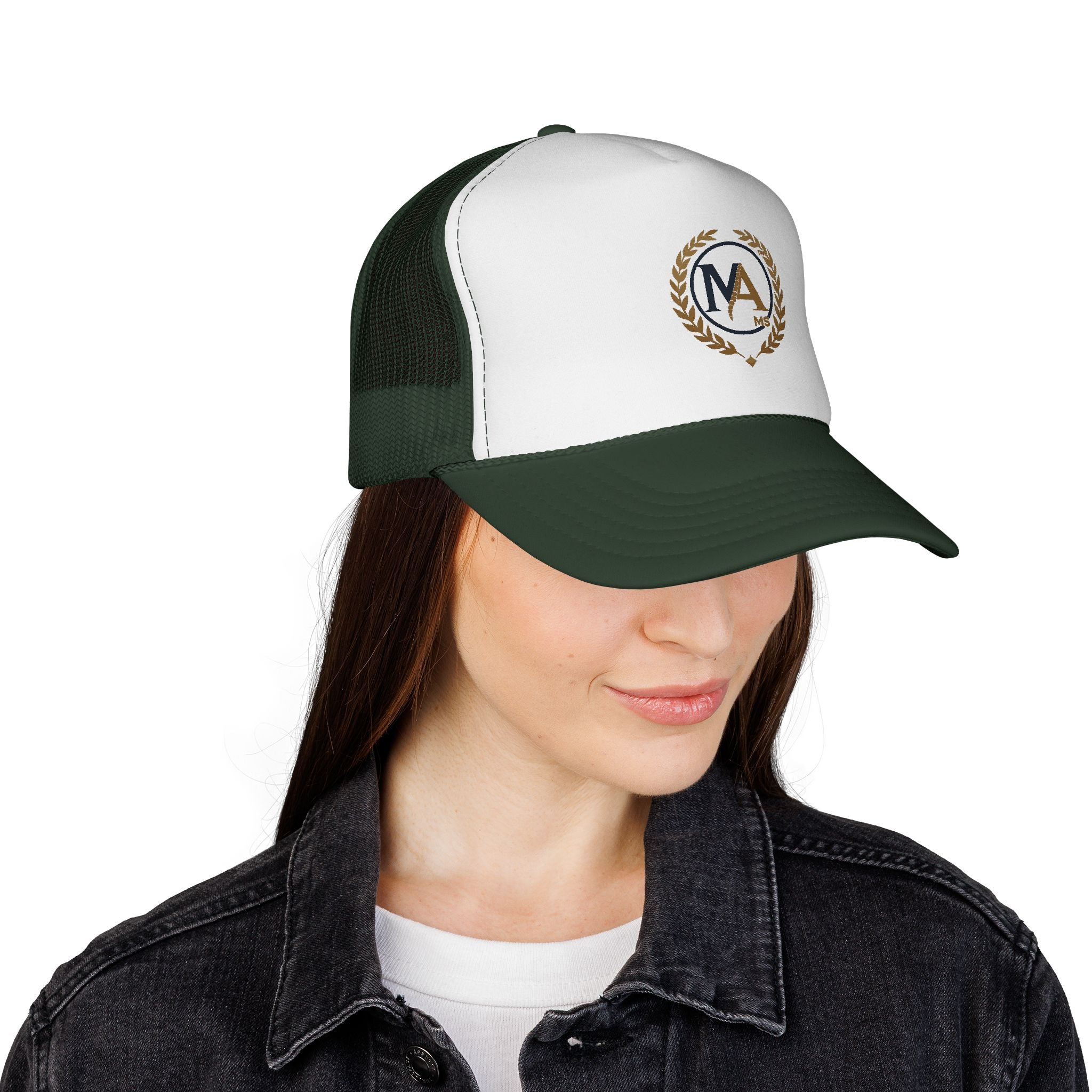 Unisex Cyber Wings Trucker Cap – Retro Snapback Mesh Hat