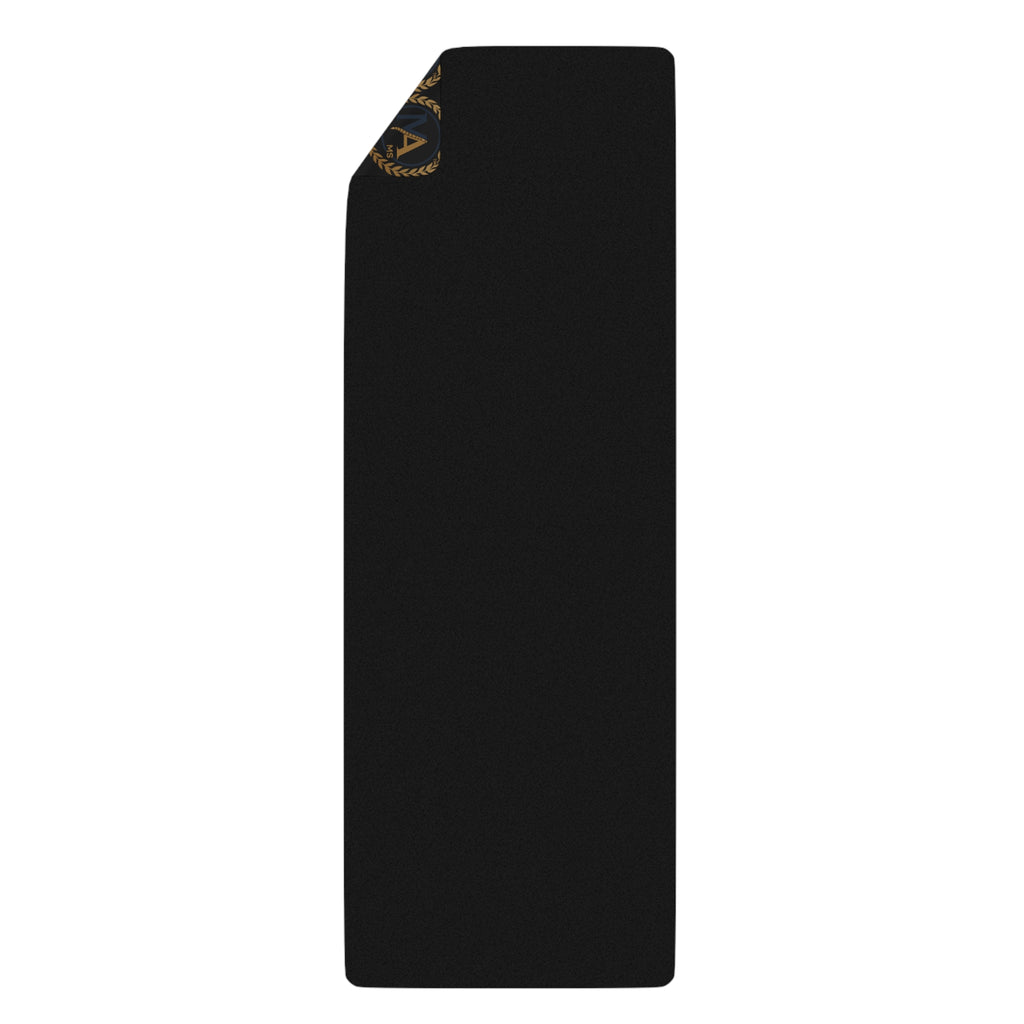 Резиновый коврик для йоги Monogram A Gold Laurel — Роскошный нескользящий коврик для упражнений