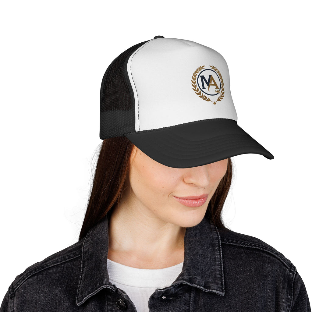 Unisex Cyber Wings Trucker Cap – Retro Snapback Mesh Hat