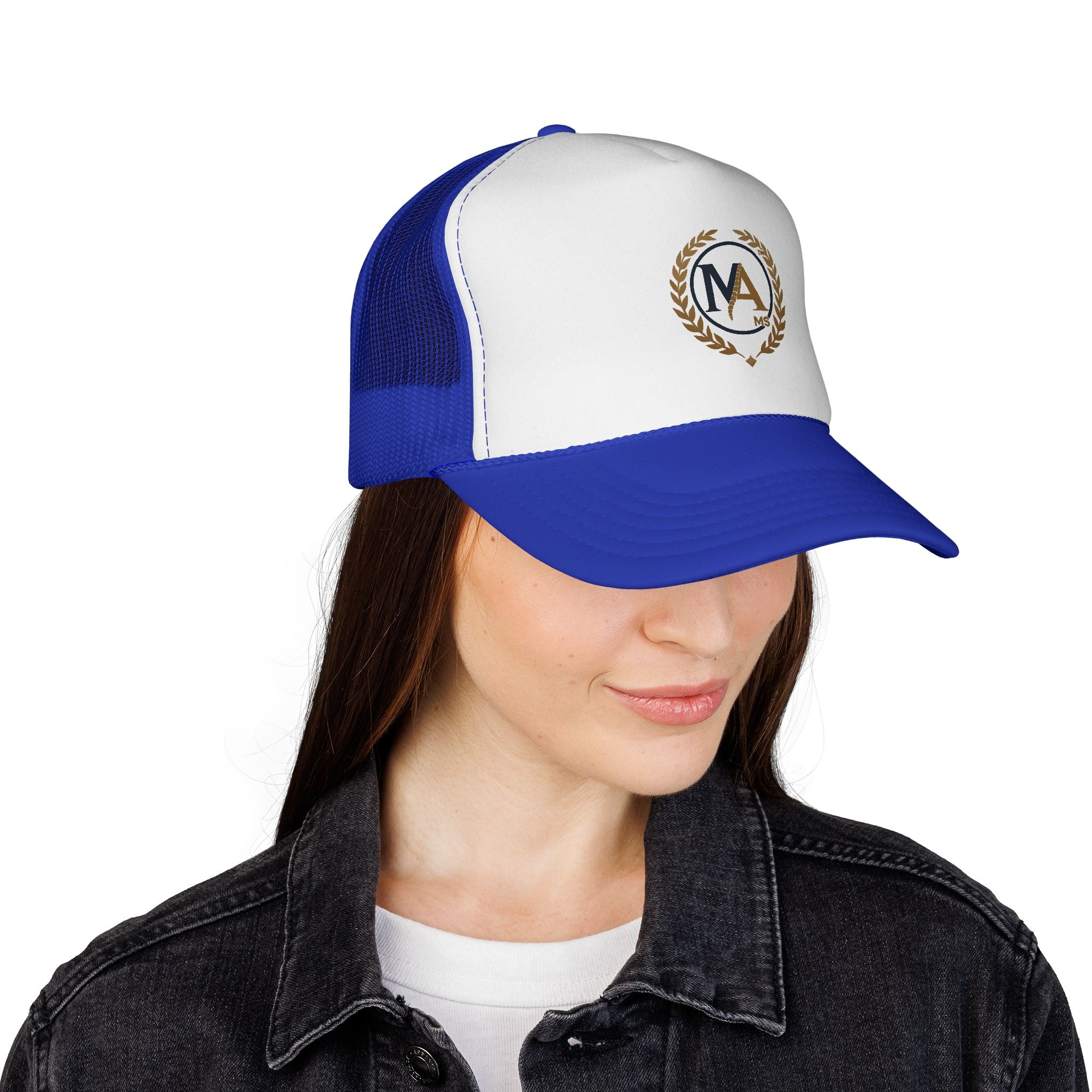 Unisex Cyber Wings Trucker Cap – Retro Snapback Mesh Hat