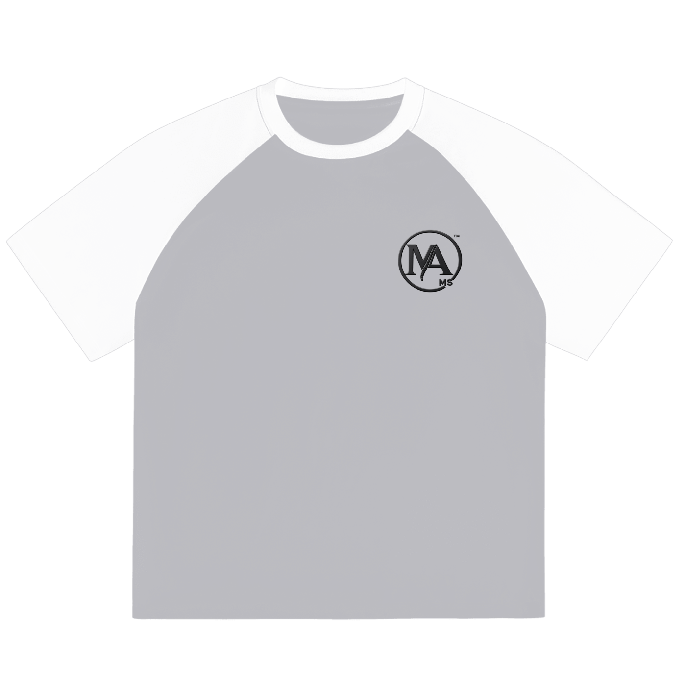 Color-Blocked Raglan Sleeve T-Shirt